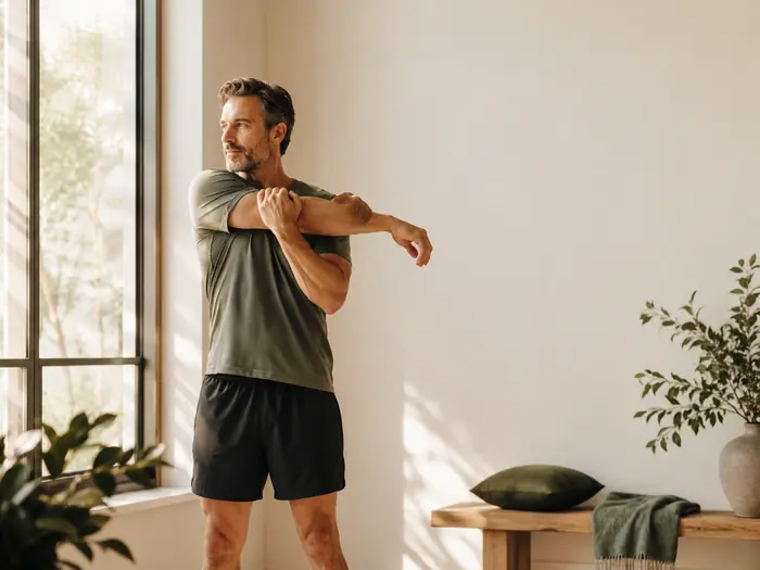 Workout energy and recovery illustration