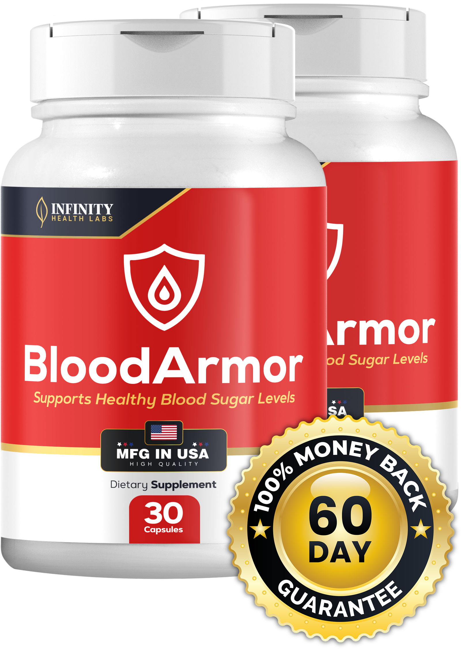 Blood Armor two-bottle promotional product image