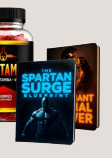 Spartan Surge Blueprint and Dominant Sexual Power bonus book covers