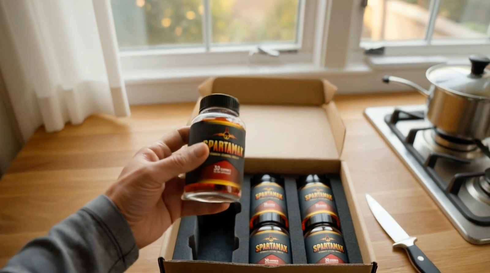 Spartamax unboxing presentation
